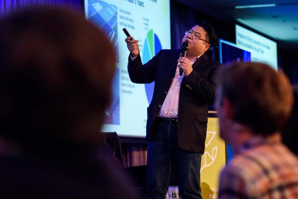 Fang Qing at the Global Shrimp Forum 2024