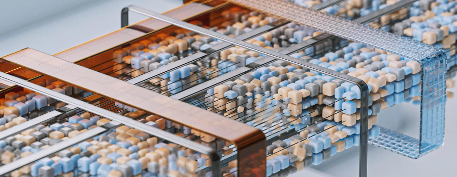 An illustration representing AI