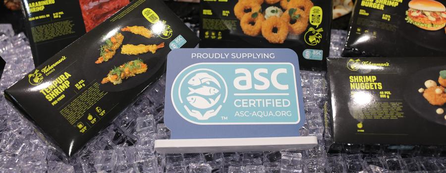 Packaging of certified value-added shrimp products