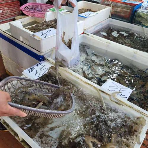 Chinese seafood market