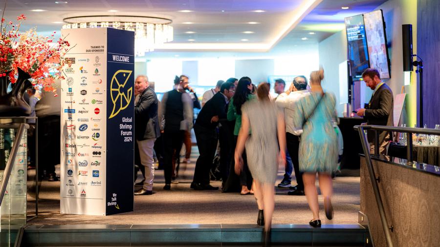 People at the Global Shrimp Forum 2024