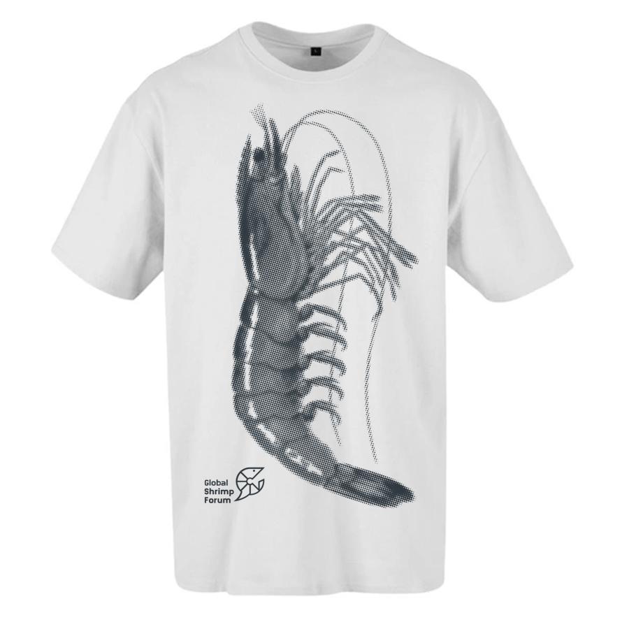 Premium designer T-shirt with unique handmade screenprint (GSF 2025 edition)